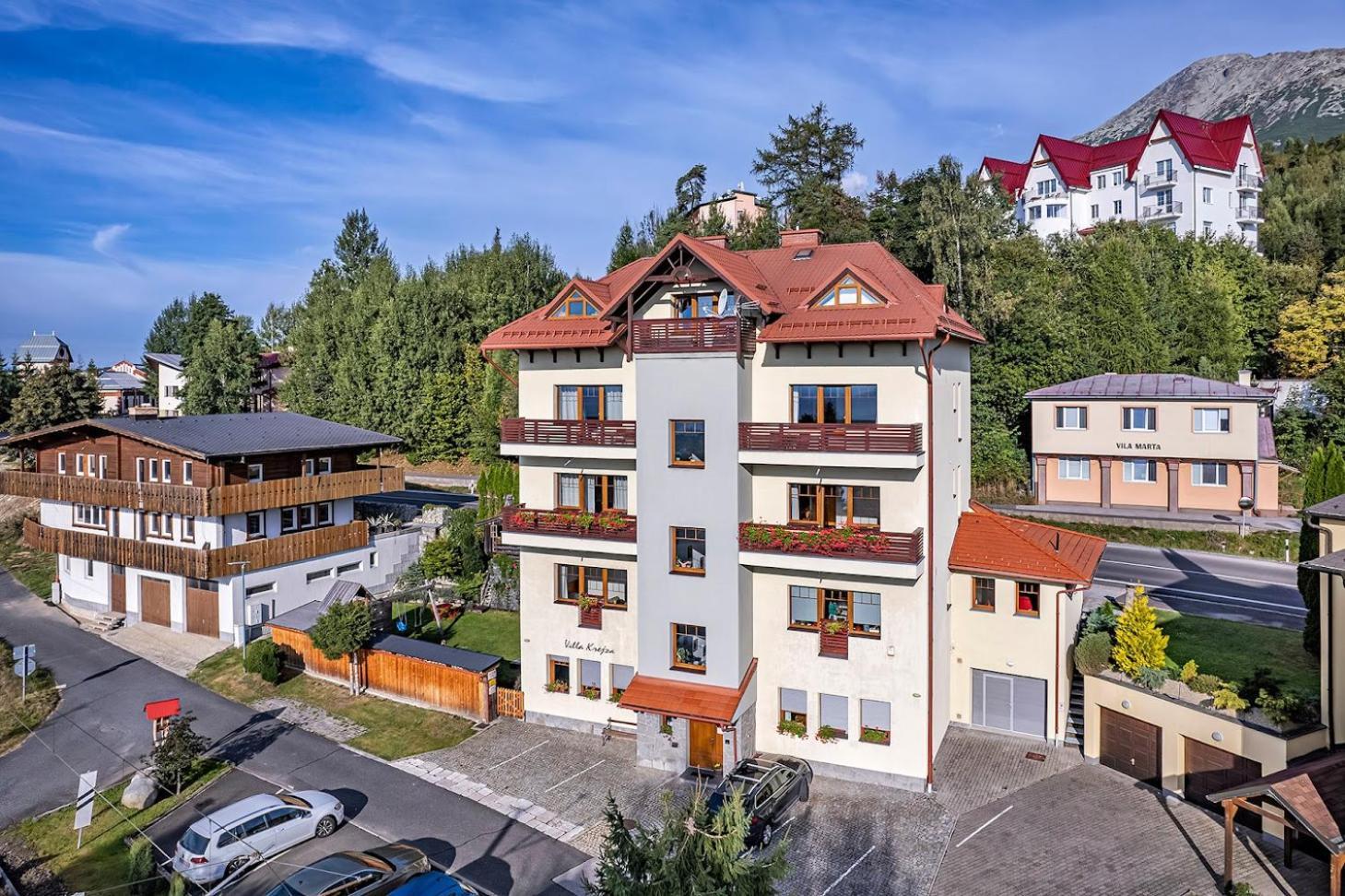 Villa Krejza Vysoké Tatry Esterno foto